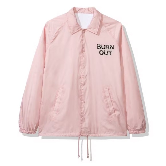 Anti Social Social Club Pink Button Up - Picture 2 of 3